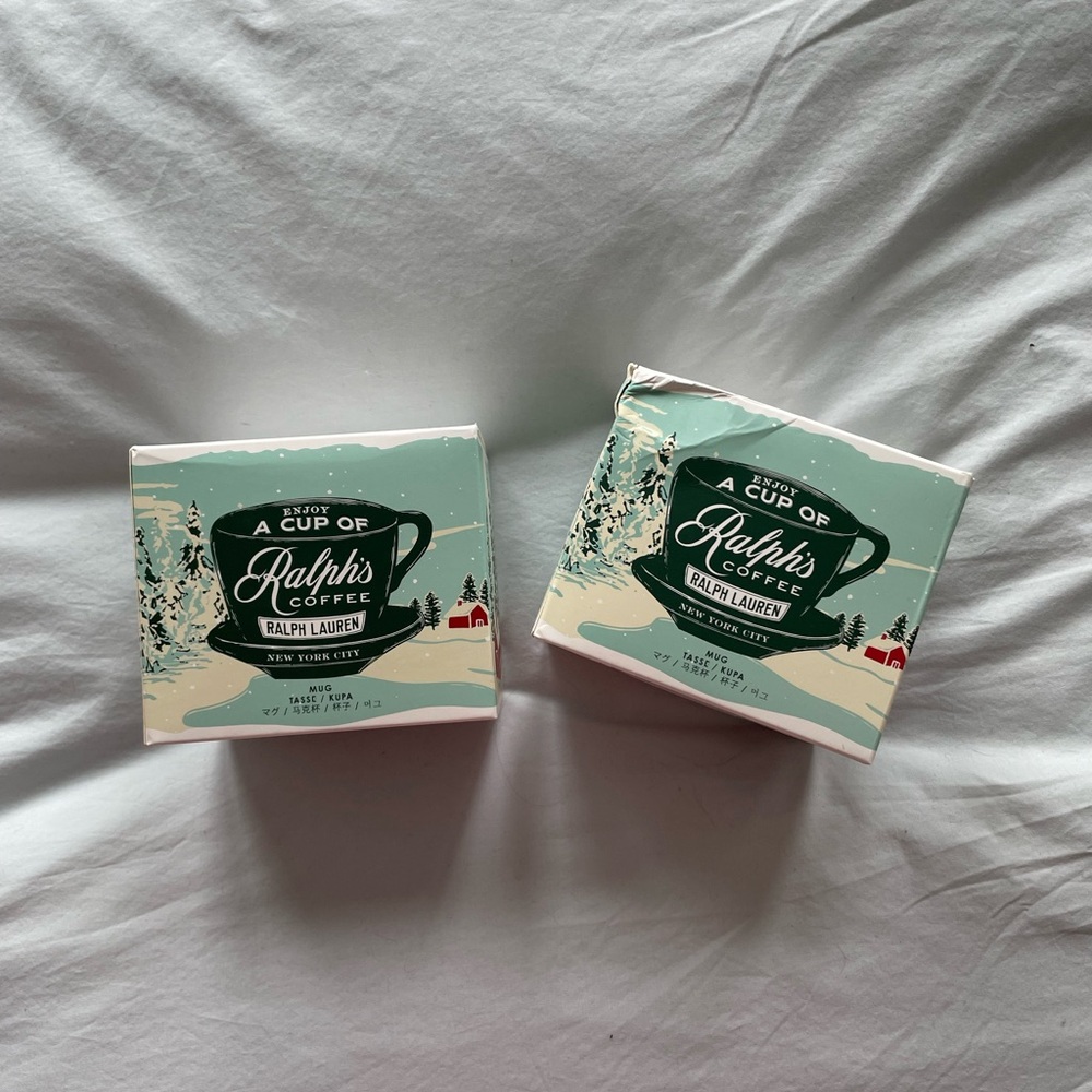 Ralph Lauren Christmas Mugs
